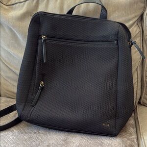 The Sak Black Minimalist Backpack